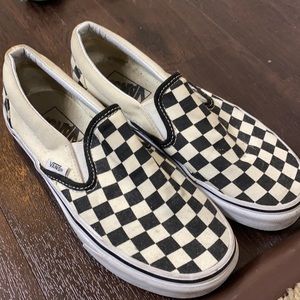 Checkered vans